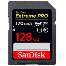 SANDISK SD-XC Extreme Pro 128GB / 170 MB/s