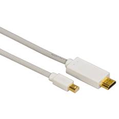 HAMA Mini Displayport til HDMI kabel - Full HD 1080p - 1.5 m