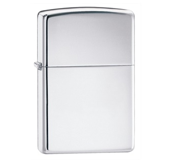 Stormtändare Chrome - Tändare i Zippo-modell Chrome