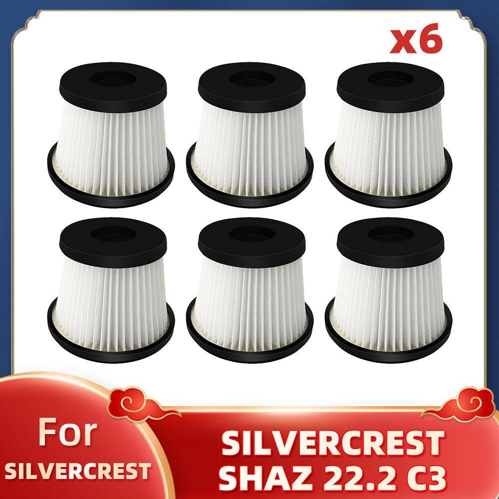 Kompatibel för SILVERCREST SHAZ 22.2 C3 Handdammsugare Sladdlös Hepafilter Ersättning Reservdelar Tillbehör
