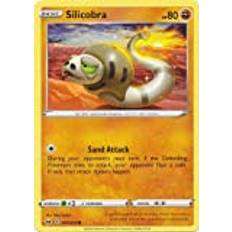 Pokemon enkelt kort SILICOBRA 107/202 SWORD & SHIELD Base