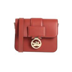 Cross-body bag - Brick red - --