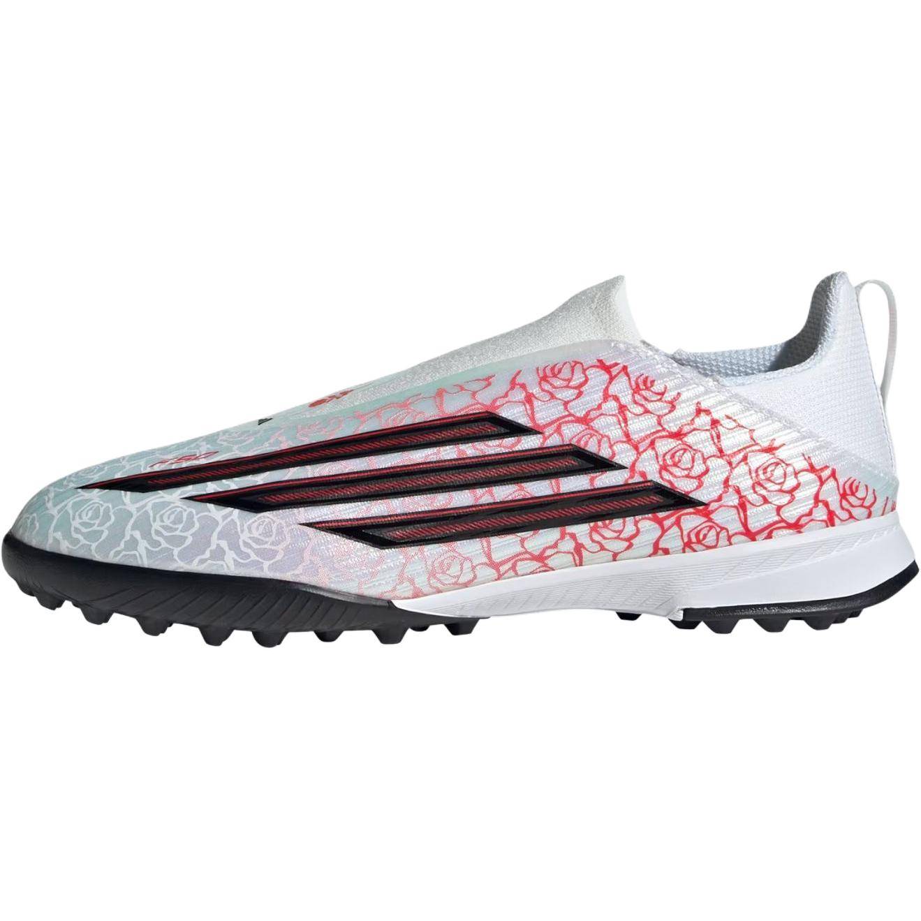 adidas F50 League Laceless TF GS PS Cloud White Core Black Lucid Red Kids Sneakers KJ3779 38⅔