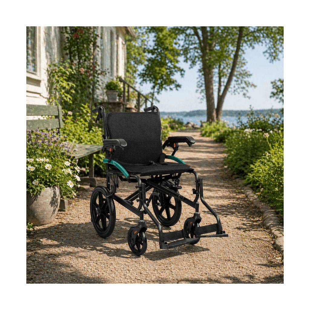 ACTIVE TIM Ultralet transportkørestol - 9,8 kg