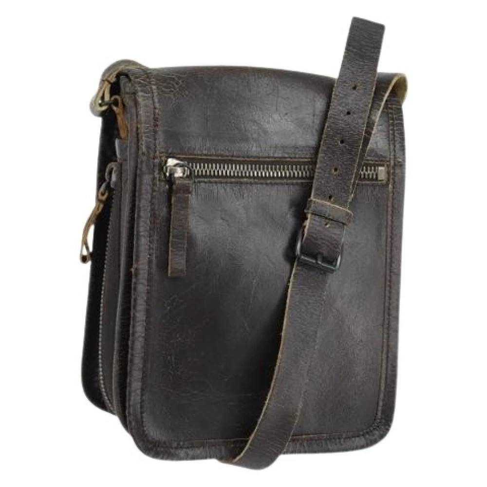 Miu Miu Pre-owned Pre-owned Skuldertaske - Vintage - Dame - Brun - ONE SIZE - Uld