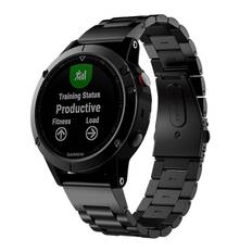 Metallarmband Garmin Forerunner 965 svart