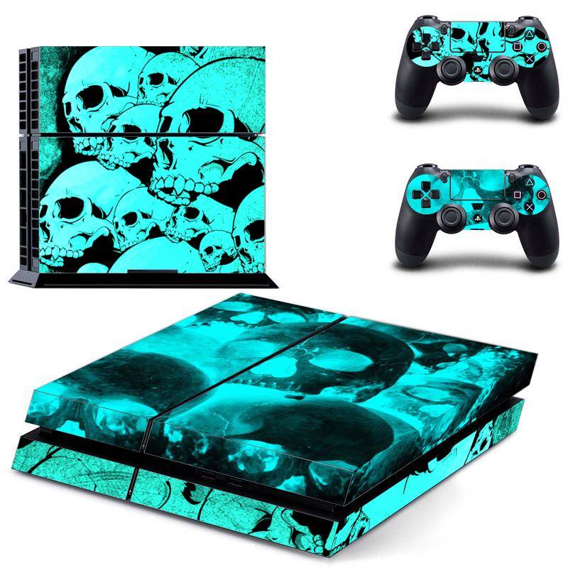 PS4 Stickers Play Station 4 Skin Sticker Decals Cover för PlayStation 4 PS4 konsol & Controller Skins Vinyl