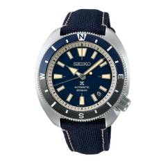 Seiko Prospex Tortoise Automatic Movement Blue Dial Polyester Bracelet Men's Watch SRPG15K1