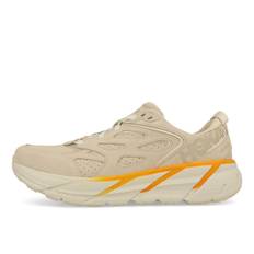 Hoka One One U Clifton L Suede Short Bread Radiant Yellow - Beige / EUR 42 2/3