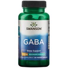 GABA, 750mg Maximum Strength - 60 vcaps