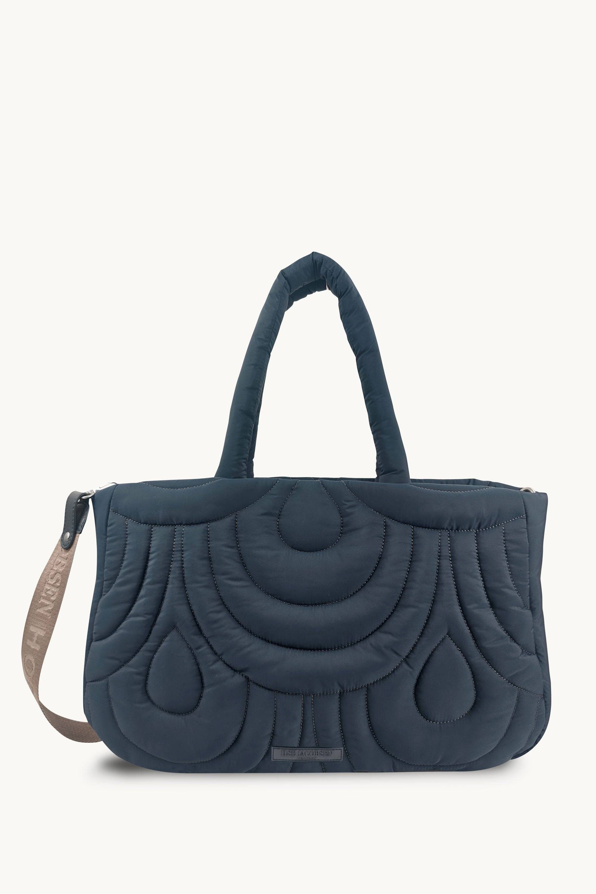 Quiltet Taske - Dark Indigo