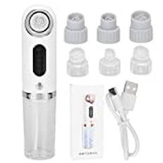 3 Växlar Blå Lila Ljus Pore Deep Cleaner Device Electric Blackhead Vakuum Machine Vacuum Blackhead Pore Dammsugare, Pore Cleaner Makeup RemoverMakeup