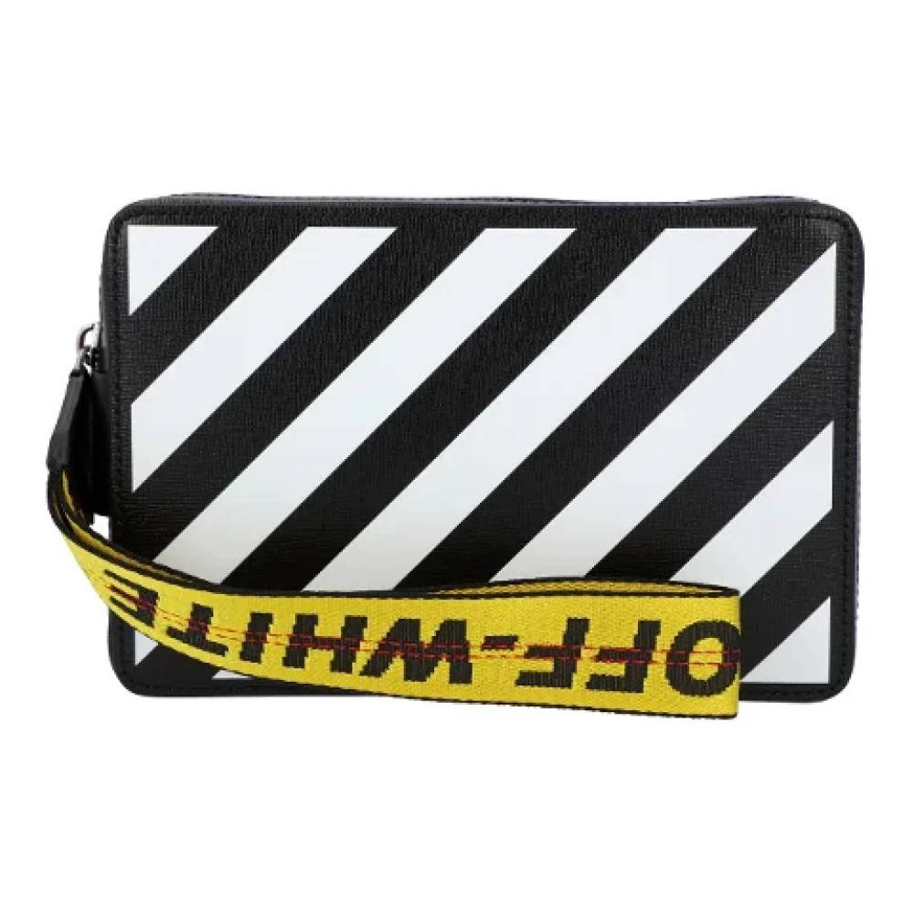 Off White - Diag Axelremsväska Väskor - Dam - ONE Size - Bomull