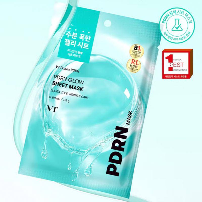 VT PDRN Glow Sheet Mask 25g x 10 Sheets