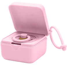 Bibs Pacifier Box Baby Pink (1 stk)