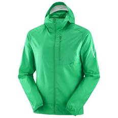 Salomon Bonatti Cross Full Zip Hoodie Löparjacka Herr Storlek XXL Färg grön
