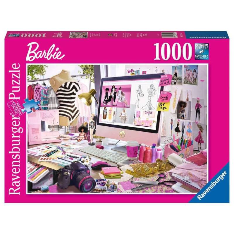 Ravensburger Puzzle 17518 - Barbie, die Fashion Ikone - 1000 Teile...