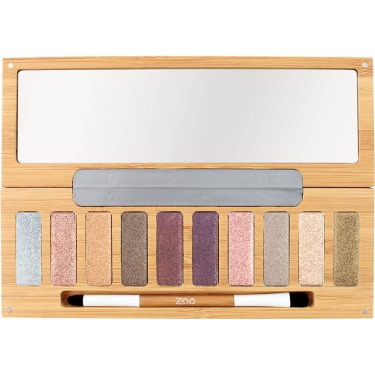 Zao Make Up Øjenskyggepalette Ultra Skinnende