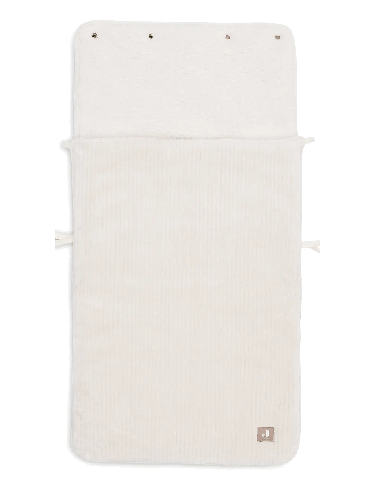 Jollein Footmuff Group 0+ 3/5 Points - Cloudy Rib - Beige - 82X42