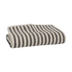 CASA Living Håndklæde - B 70 x L 140 cm - 100% økologisk bomuld - Grå
