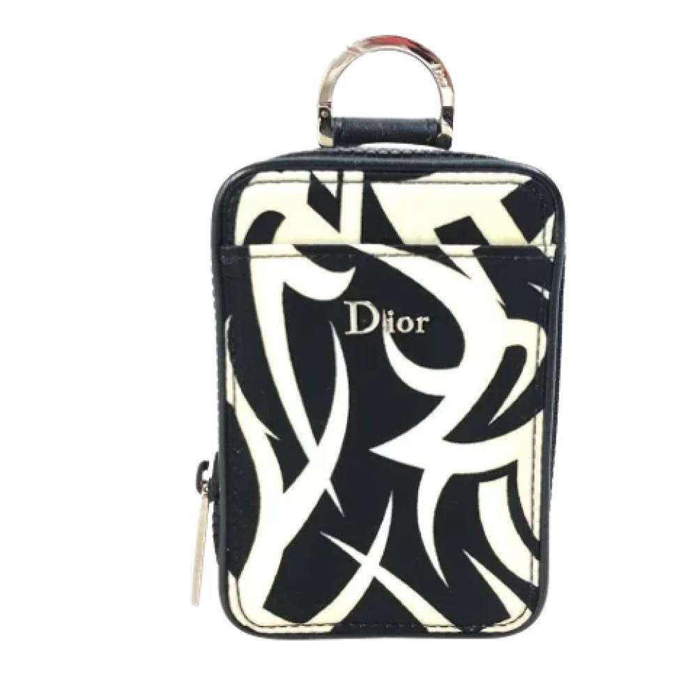 Dior Vintage Pre-owned Stof dior-tasker - Vintage - Dame - Hvid - ONE SIZE - Tyl