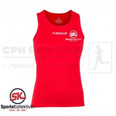 Fusion C3 Singlet Women, red - Sportskollektivet