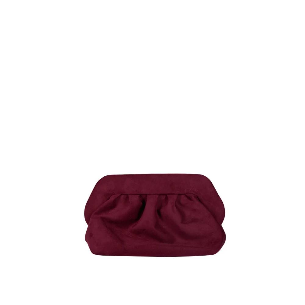 THEMOIRè Bios Suede Clutch - Tasker - Dame - Lilla - ONE SIZE - Suede