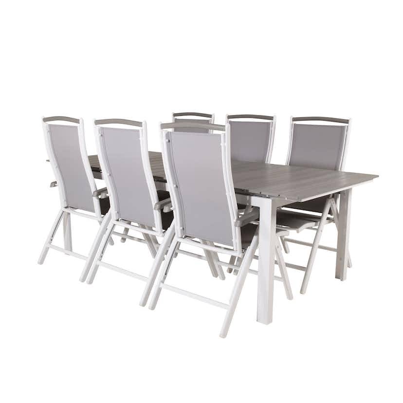 Matgrupp Venture Home Lova 224/324 med 6 Aleyna Stolar