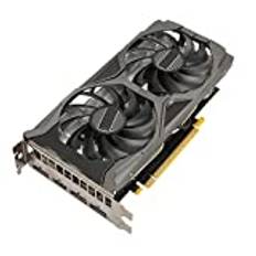 Grafikkort för GeForce GTX 1660 SUPER,GTX1660S 6GB Minne GDDR6 1785MHZ 192bit Dual Fan Desktop Grafikkort Gaming Grafikkort