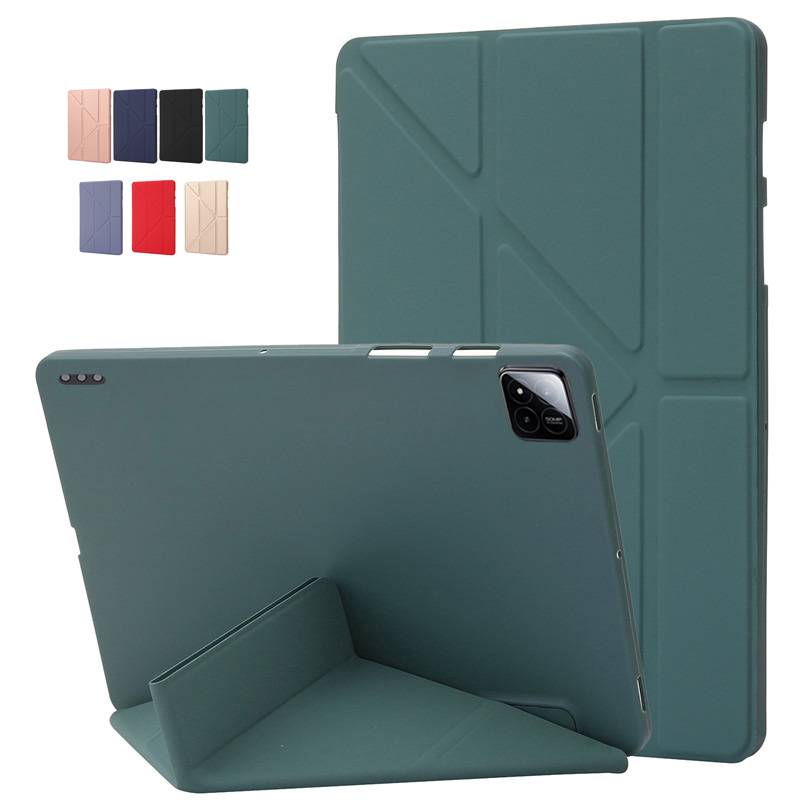 Funda For Poco Pad X1 Case 11.2" Smart Folio Soft TPU Back Stand Cover For Coque Xiaomi Poco Pad X1 11.2 inch Case Cover