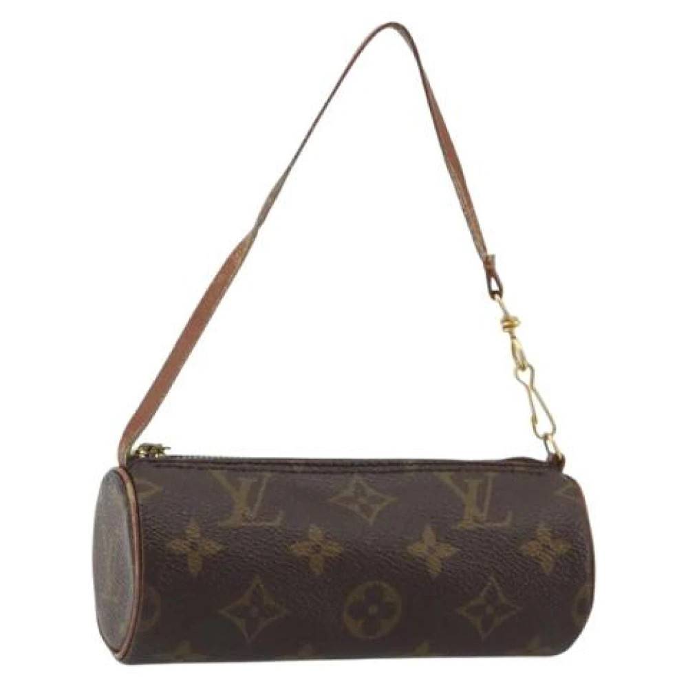 Louis Vuitton Vintage Pre-owned Pouch - Vintage - Dame - Brun - ONE SIZE - Læder