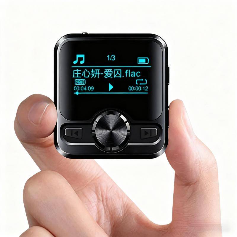 Bärbar MP3-spelare Bluetooth Professionell HD Brusreducering Mini Röstinspelare FM-radio Ljudinspelare Konsumentelektronik