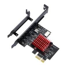 Oidnvay PCIE USB GEN2 Type E Expansion 10Gbps PCI Express 1X to 20 Pin Front Panel Type C Connector for 3.1 Card, 3.0 /8