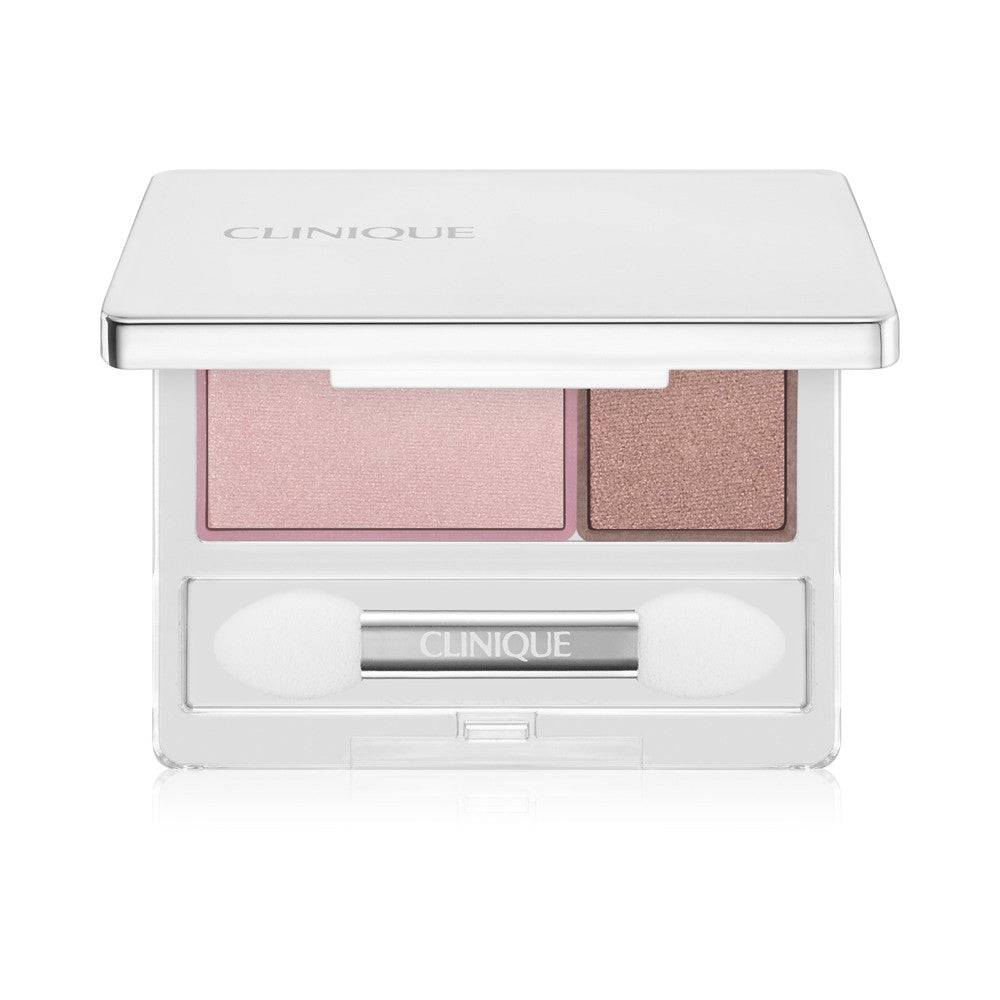 Clinique All About Shadow™ Duo ögonskuggsduo i Strawberry Fudge - Shimmer 1,7 g