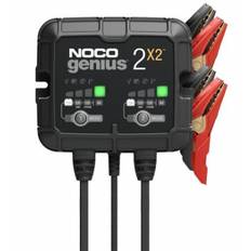 12V Noco laddare Dual 2 x 2A 4-40Ah (AGM, EFB, SMF, Li-ion)
