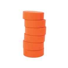 Färgpuckar 57mm, orange 6/fp