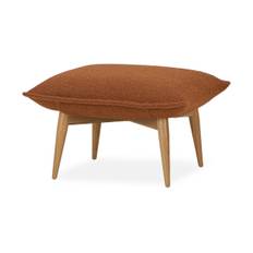 Adea Tao fotpall Orsetto 0724 orange-natural ek