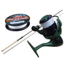 Okuma Ceymar TG/Savage Gear SG4 Shore Game combo med line