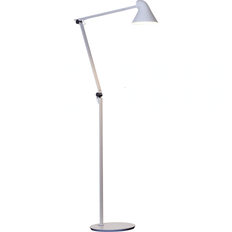 LOUIS POULSEN NJP HVID GULVLAMPE