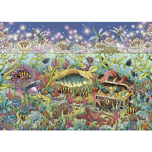1000 bitar - Underwater Kingdom at Dusk