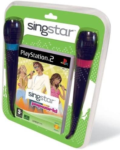 Singstar Popworld Inkl. 2 Mikrofoner (UK)