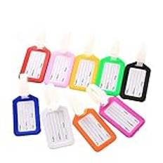 CALLARON Rese-id Tags Set 8 Styck Bagage Tag Bagage Tags Visitkort För Affärsresor