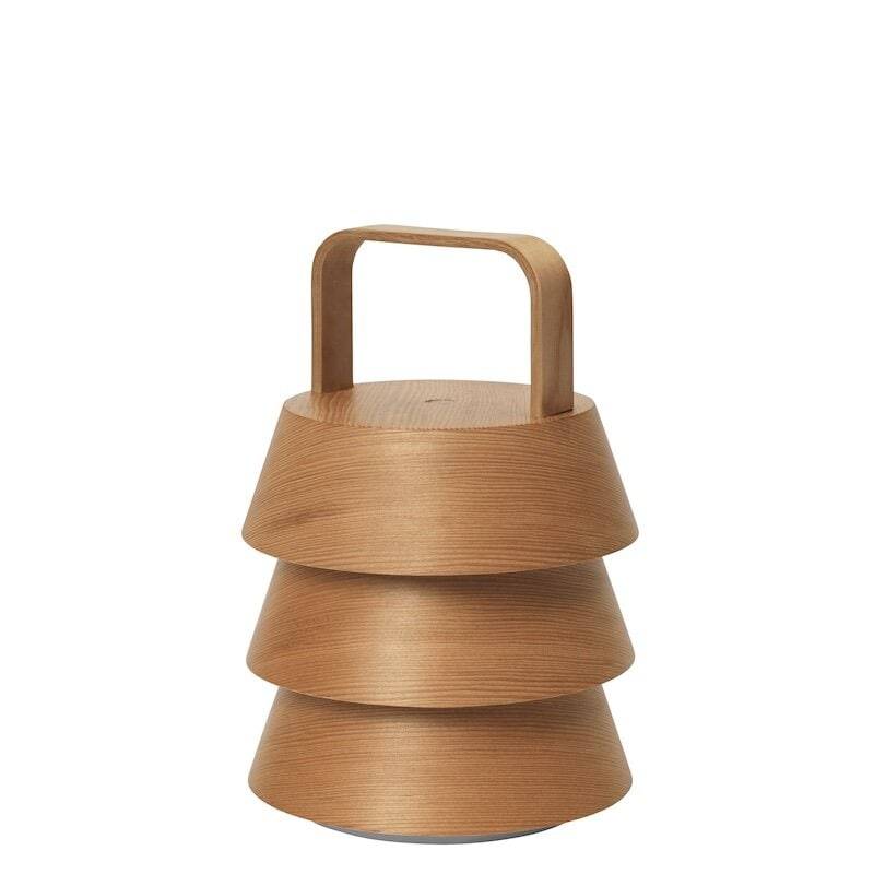 Ferm Living Luver portabel bordslampa natur