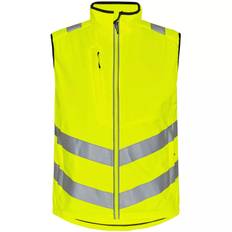 Engel Safety softshell väst, Varsel Gul (4XL)