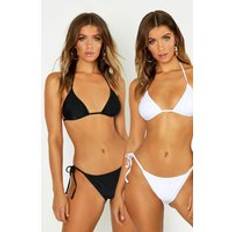 Triangelbikinis (2-Pack), Black