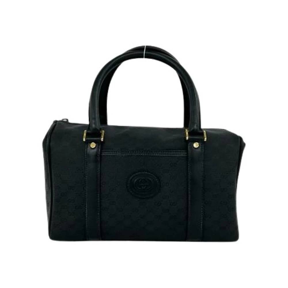 Gucci Vintage Pre-owned Plast gucci-tasker - Vintage - Dame - Sort - ONE SIZE -