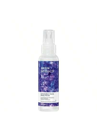 Senses Lavender Calm Body Mist 100 ml – Body Mist, Calming, For Women, Lavender Blossom, Purple, Lavender, Suitable For Post-Shower Routine