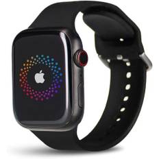 Apple Watch Series 7 Titanium 45 mm (2021) | GPS + Cellular | Space Black | Sportsrem sort