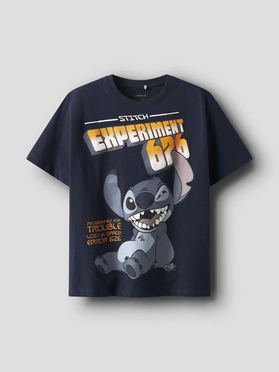 Stitch T-shirt - Blå - 134/140