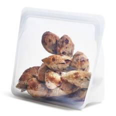 Stasher Japanese Stasher silicone bag clear stand up mega cooking STSULL1 [Authorized product] stasher, microwave, storage, ren